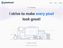 Tablet Screenshot of pixelcool.com